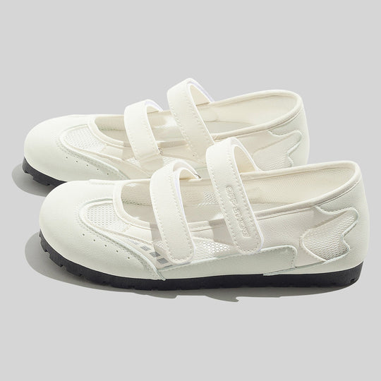 Damen Sportliche Freizeitschuhe mit verstellbarem Klettverschluss und atmungsaktiver Oberseite EB
