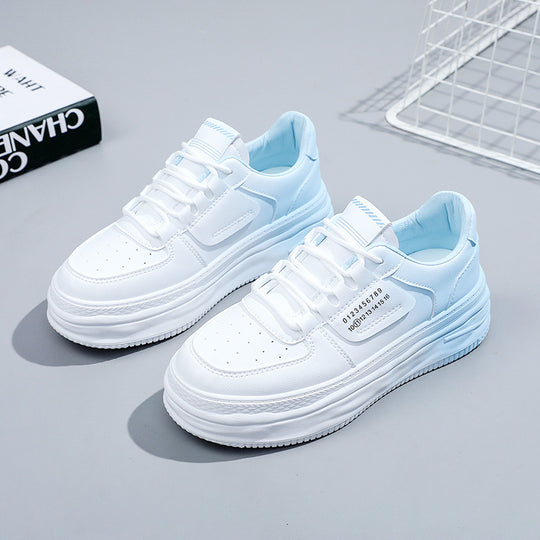 Damen modische Plateau Sneakers mit komfortabler Dämpfung EB