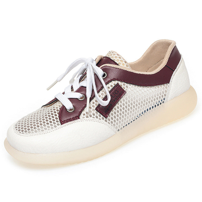 Damen Sportliche Sneaker mit atmungsaktivem Netzdesign und komfortabler Sohle EB