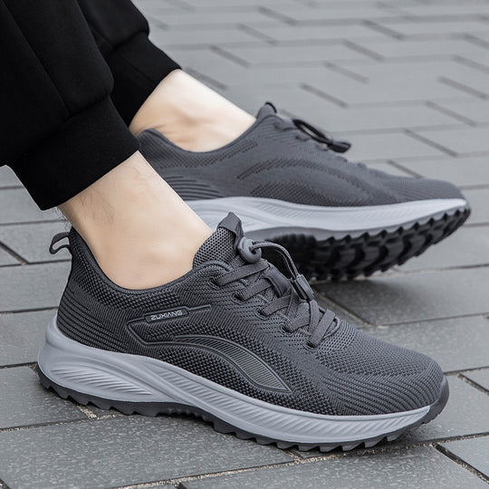 Damen Komfortable und atmungsaktive Laufschuhe mit elastischem Schnellschnürsystem EB