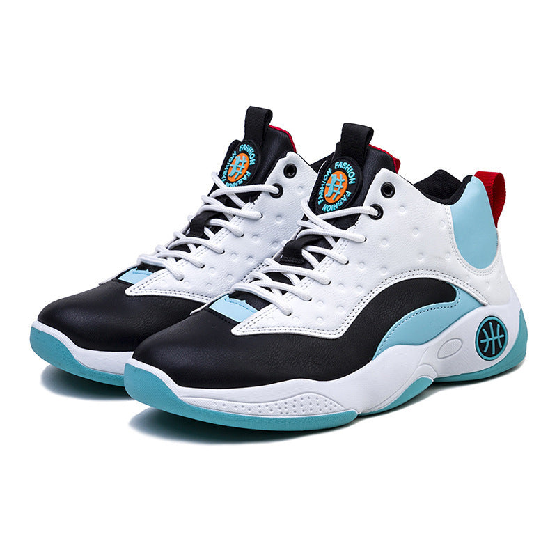 Damen Basketball Sneakers mit atmungsaktiver Mesh-Oberfläche und stoßdämpfender Sohle EB