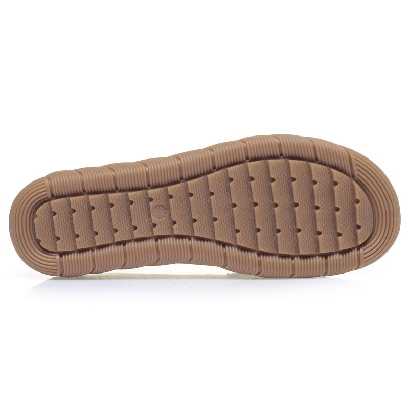 Damen Mokassins mit luftiger Perforation und modischem Schmuckdetail EB