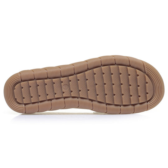 Damen Mokassins mit luftiger Perforation und modischem Schmuckdetail EB