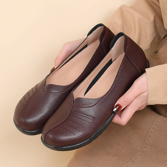 Damen Komfortable Ballerinas mit modischem Design und rutschfester Sohle EB