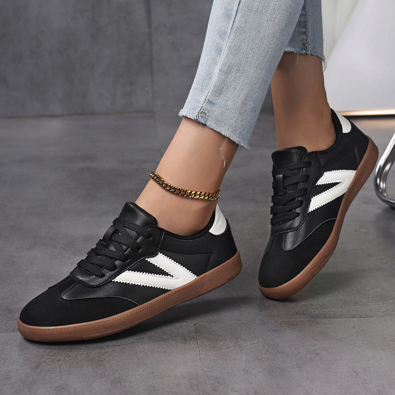 Damen Sportliche Sneaker mit modischem Design und robustem Sohlenprofil EB