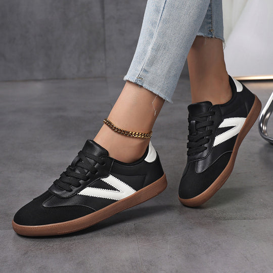 Damen Sportliche Sneaker mit modischem Design und robustem Sohlenprofil EB