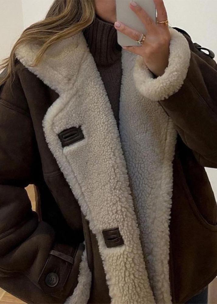 EB | Aviator-Lammfelljacke