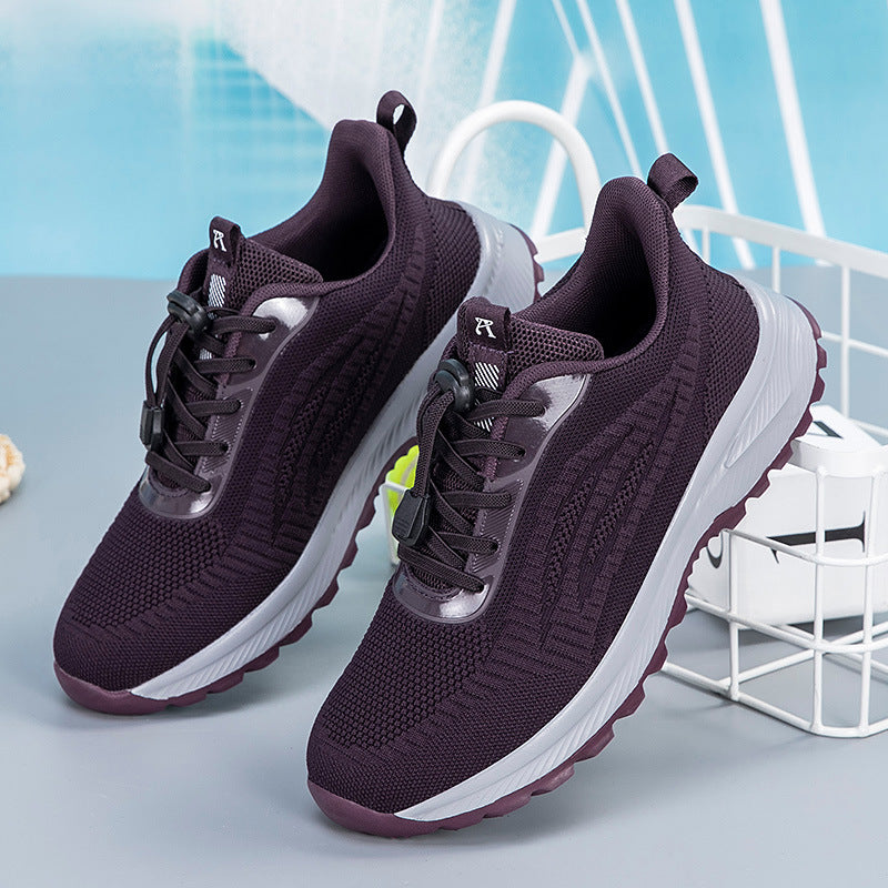 Damen Leichte Sportschuhe mit atmungsaktivem Mesh-Gewebe und flexibler Dämpfung EB