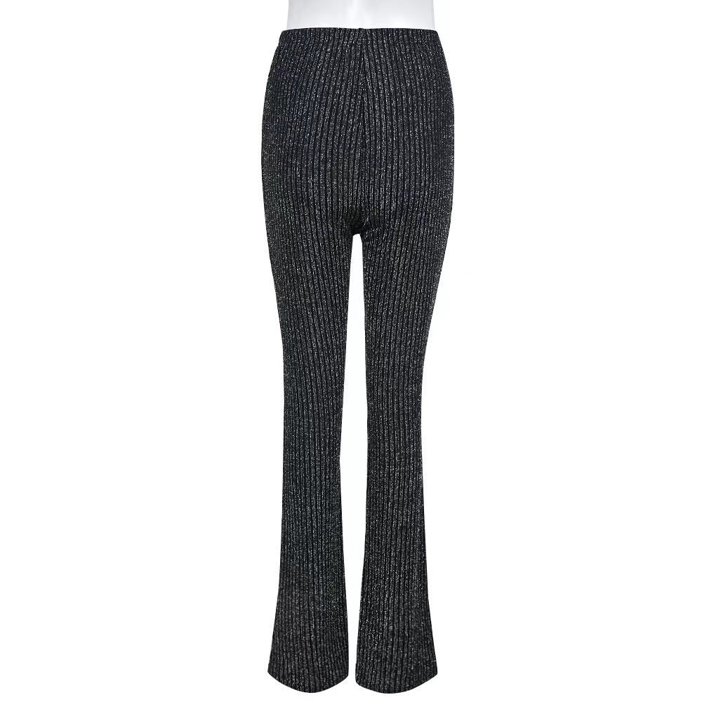 Damen eleganten Schlaghosen EB