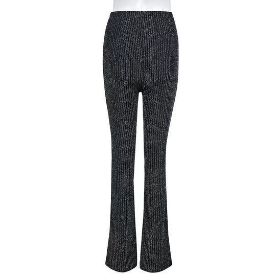 Damen eleganten Schlaghosen EB