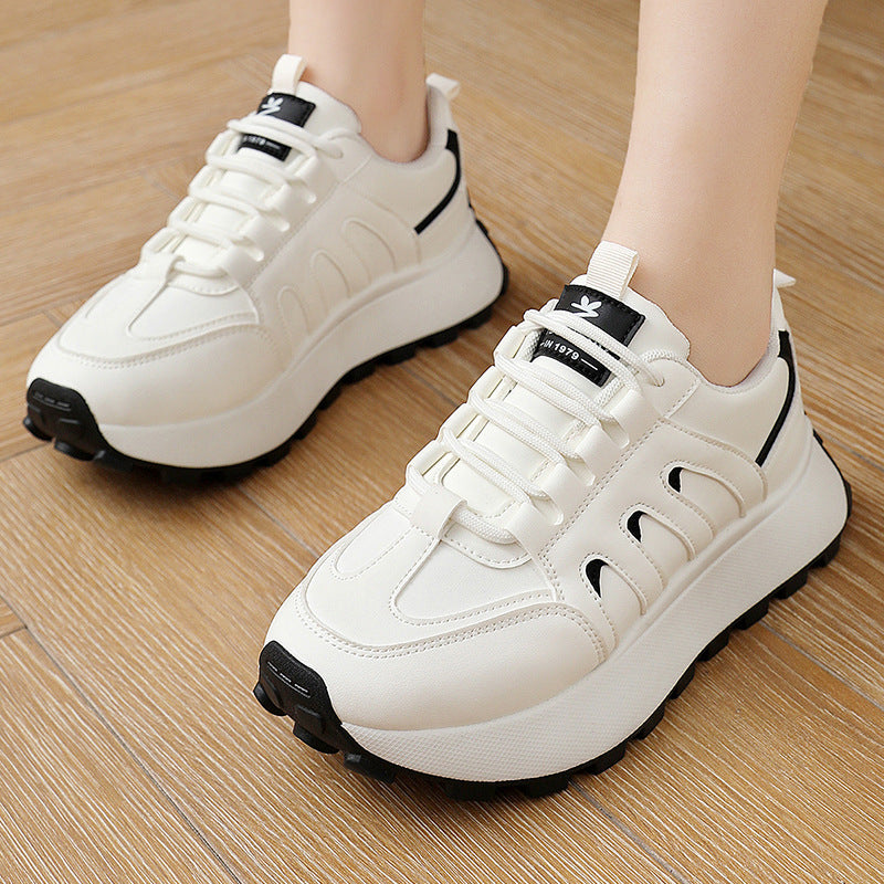 Damen Sportliche Sneaker mit modernem Design und dämpfender Laufsohle EB