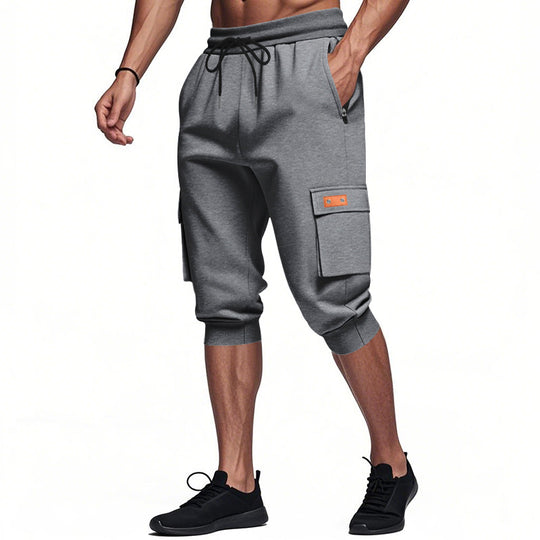 Herren Cargo-Shorts mit elastischem Bund und praktischen Seitentaschen EB
