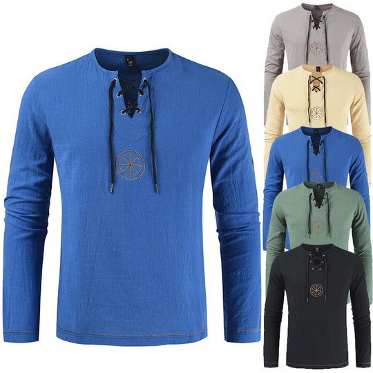 Herren tunikastil Hemd EB