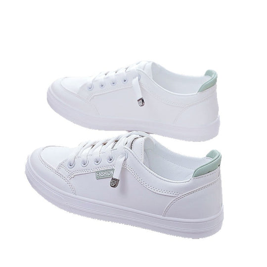 Damen Sportliche Sneakers mit seitlichem Logo und klassischem Design EB