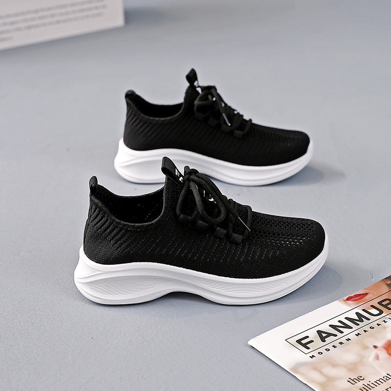 Damen Atmungsaktive Freizeitsneaker mit flexibler Sohle und modernem Design EB