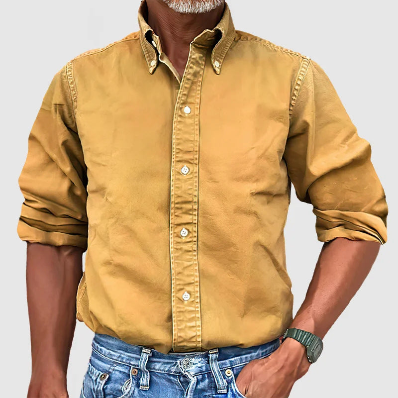 Herren Oxfordhemd Herren Button Down
