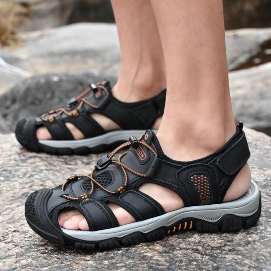 Damen Multifunktionale Outdoor-Sandalen mit verstellbarem Riemensystem und rutschfester Sohle EB