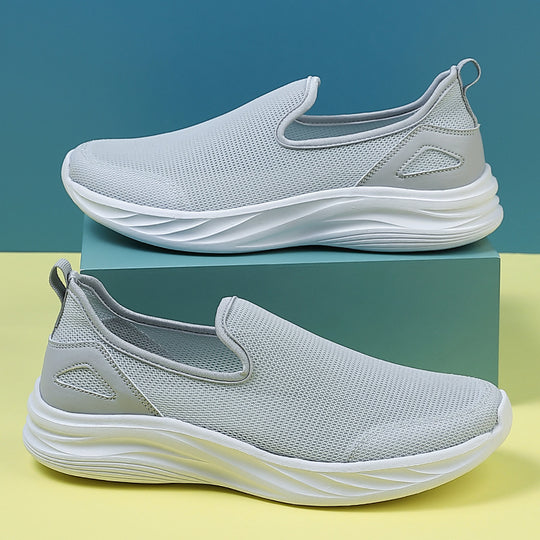 Damen Atmungsaktive Slip-On Sneakers mit flexiblem Design EB