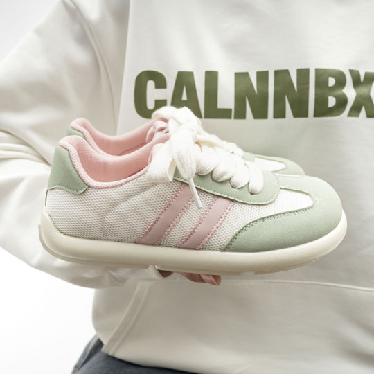 Damen Atmungsaktive Freizeit Sneakers mit rutschfester Sohle EB