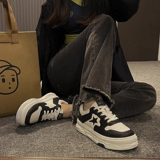 Damen Chunky Sneakers mit sportlichem Design und hochwertiger Polsterung EB