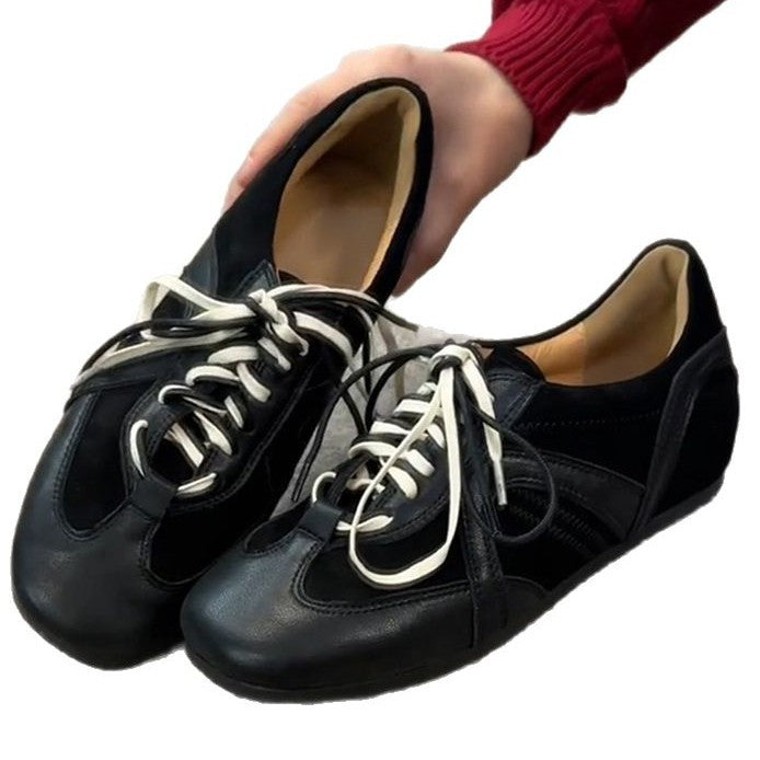 Damen Sneaker mit geschmeidigem Leder und komfortabler Profilsohle EB