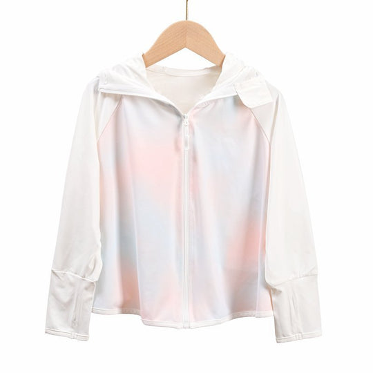 Damen UV-Schutzjacke mit atmungsaktivem Stoff und abnehmbarer Kapuze R&B