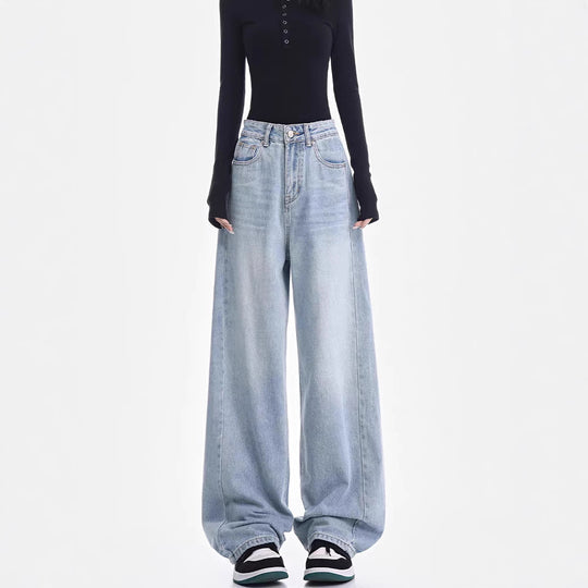 Damen Weite Jeanshose EB