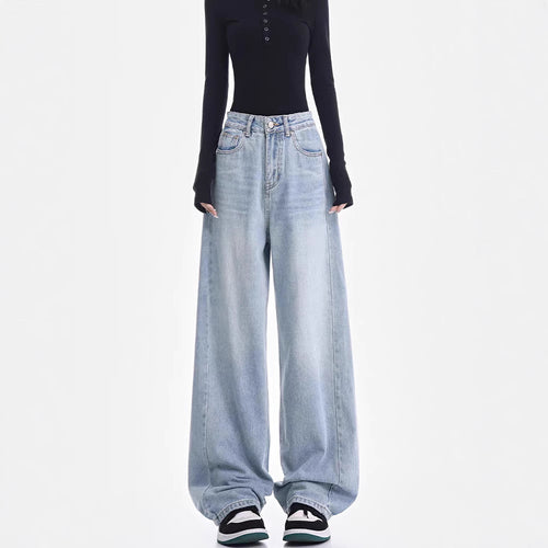 Damen Weite Jeanshose EB