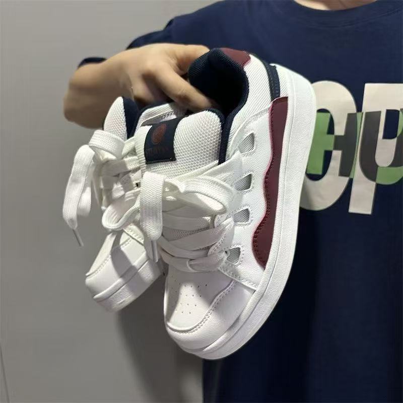 Damen Sportliche Sneakers mit atmungsaktivem Mesh-Obermaterial und robuster Gummisohle EB