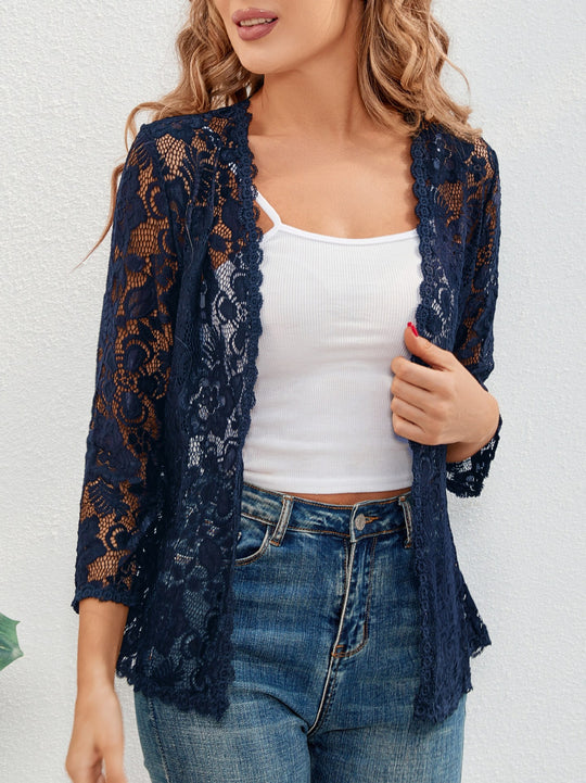 EB | Eleganter Blazer mit Spitze
