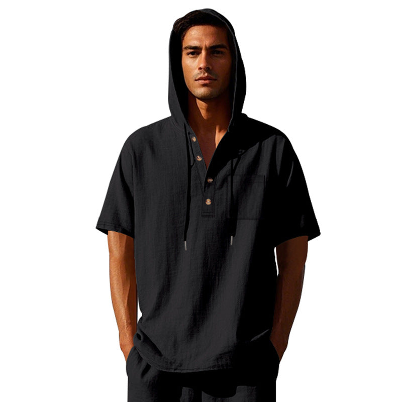 Herren lässiges Kapuzenshirt EB