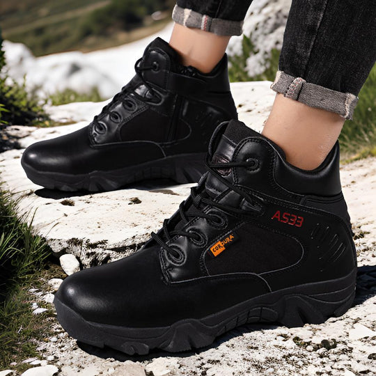 Herren hochfunktionale Trekkingstiefel mit verstärktem Knöchel EB