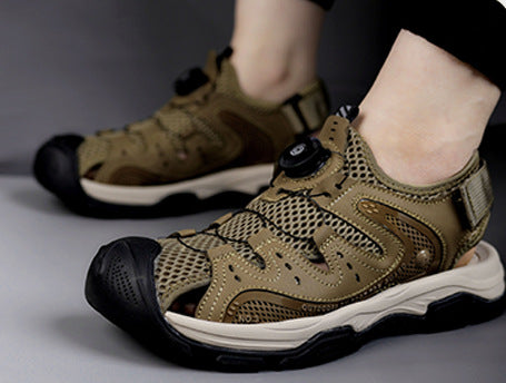 Damen Sportliche Wasserschuhe mit atmungsaktiver Mesh-Oberfläche und praktischer Schnellschnürung EB
