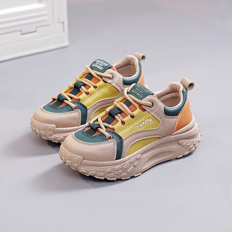 Damen Sportliche Chunky Sneakers mit komfortabler Dämpfung EB