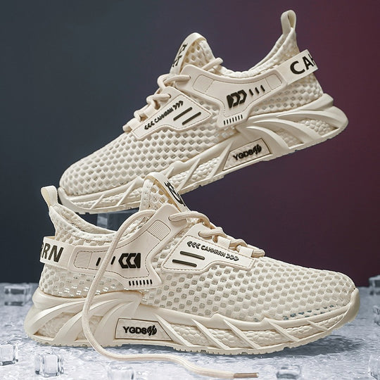 Damen atmungsaktive Sport Sneakers mit innovativer Sohlenstruktur EB