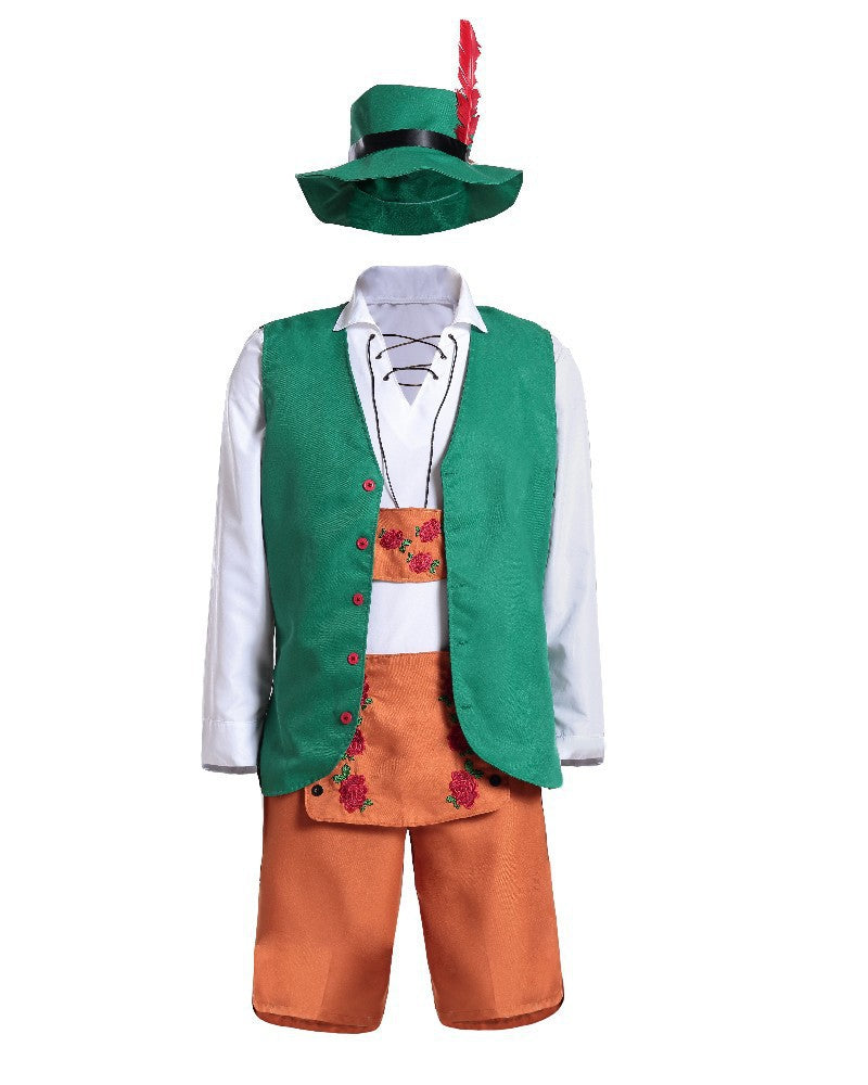 Damen Trachtenkleid mit romantischem Schnitt und verzierter Schürze EB