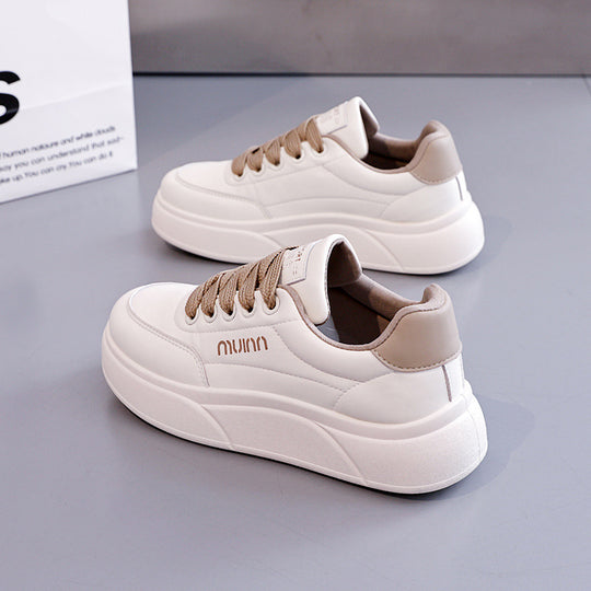 Damen Chunky Sneakers mit gepolstertem Fußbett und rutschfester Sohle EB