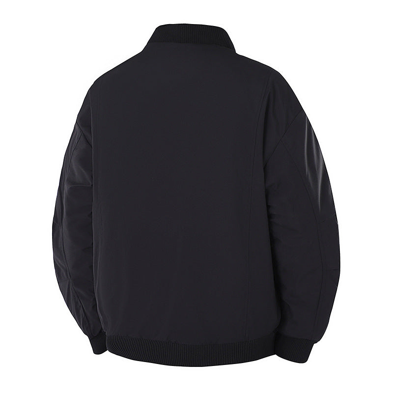 Herren modische Steppjacke mit hohem Kragen EB
