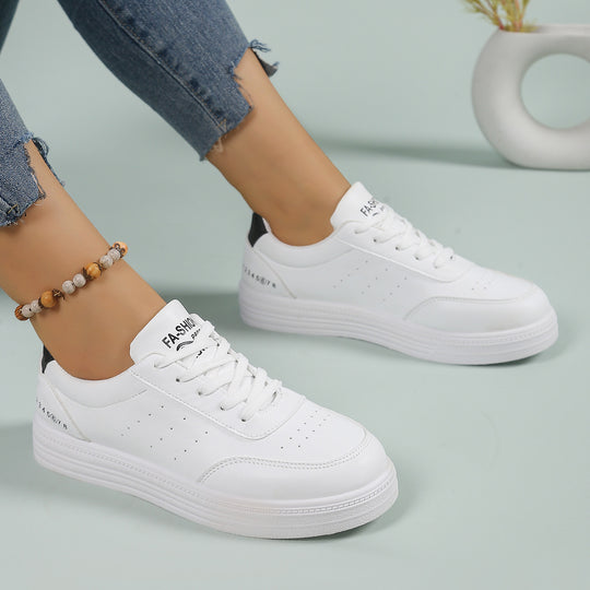 Damen modische Sneakers mit atmungsaktiver Oberfläche und bequemer Laufsohle EB