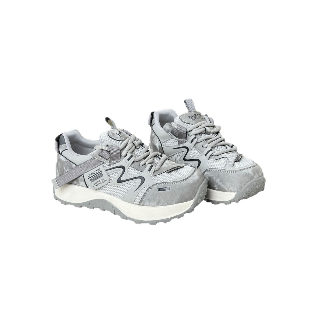 Damen Sportliche Sneakers mit ergonomischer Dämpfungstechnologie und rutschfester Sohle EB