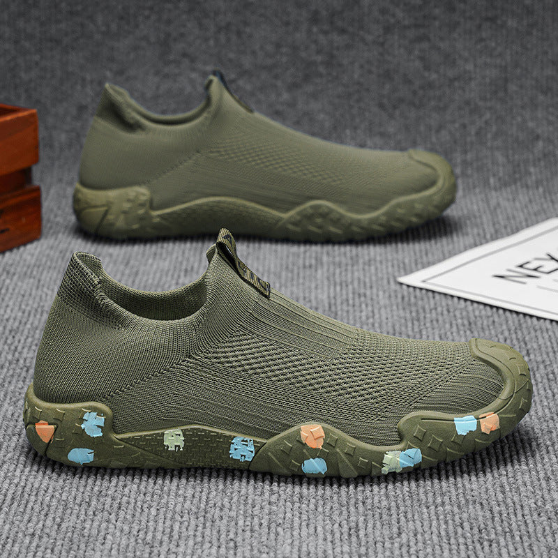 Herren Elastische Freizeitschuhe mit rutschfester Sohle und atmungsaktivem Obermaterial EB
