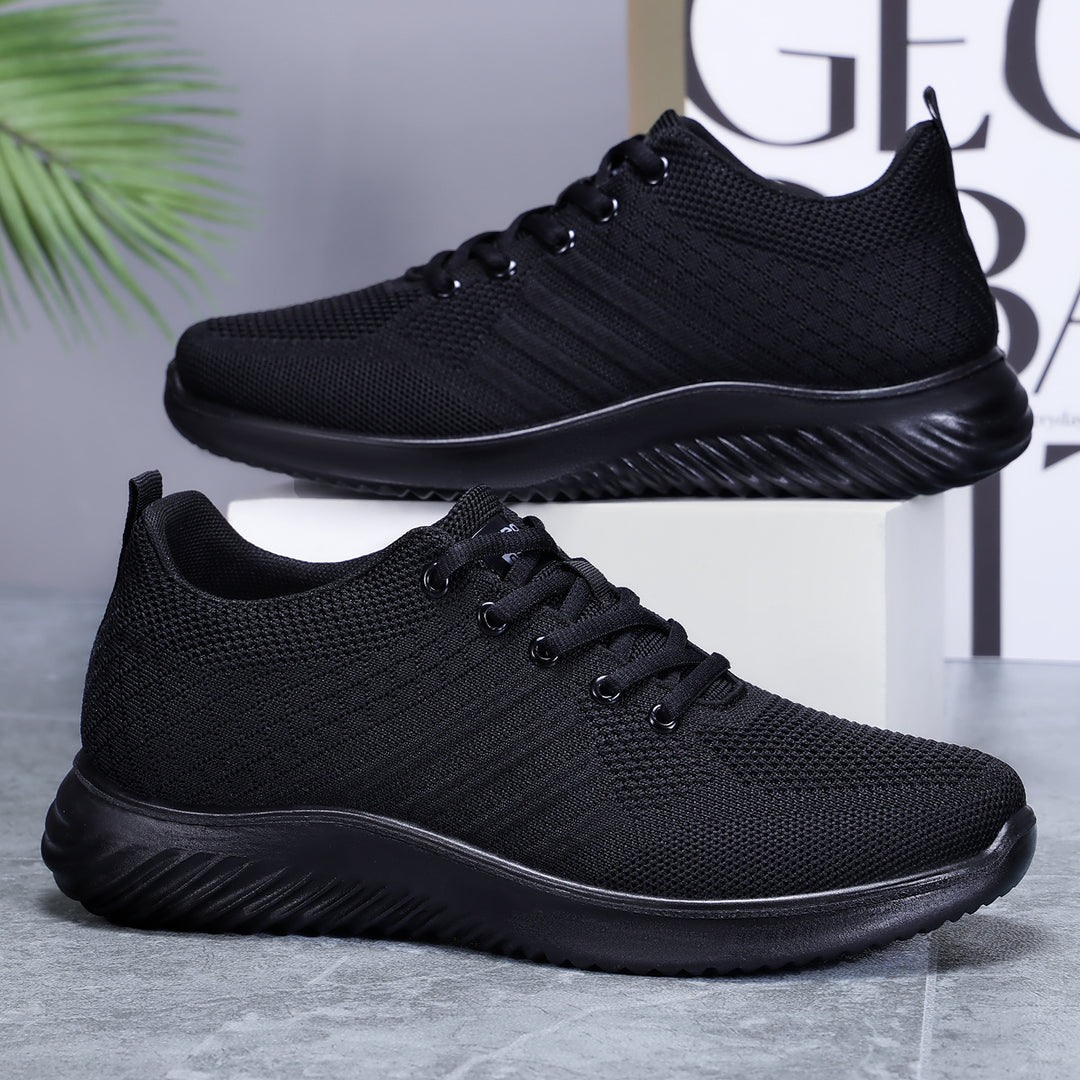 Damen Sportliche Lauf- und Freizeitschuhe mit atmungsaktivem Netz-Obermaterial EB