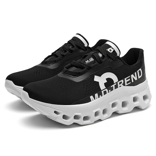 Unisex innovative Hohlkammer-Plateau-Sneaker mit ultraleichter Gittersohle und nahtlosem Mesh-Obermaterial EB
