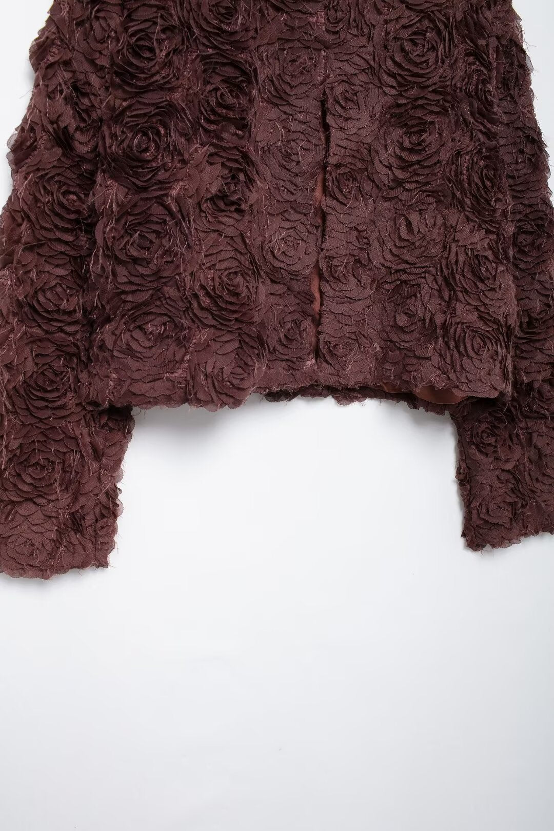 EB | Applique Cropped Jacket