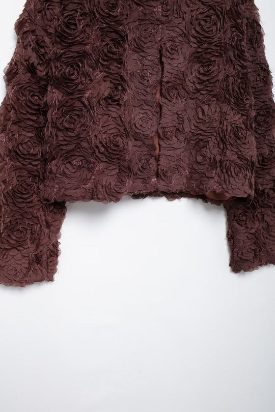 EB | Applique Cropped Jacket