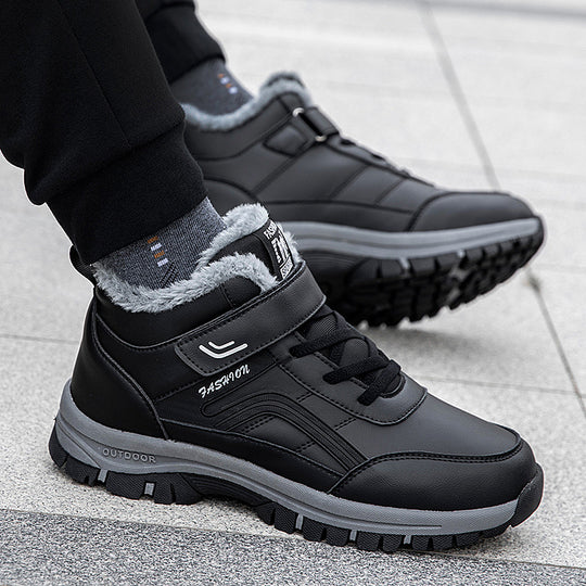 Damen Sportliche Winter Sneaker mit Warmfutter und rutschfester Sohle EB