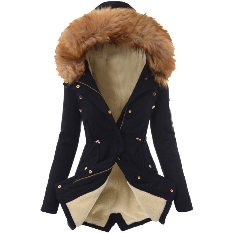 Damen Warm gefütterte Parkajacke EB