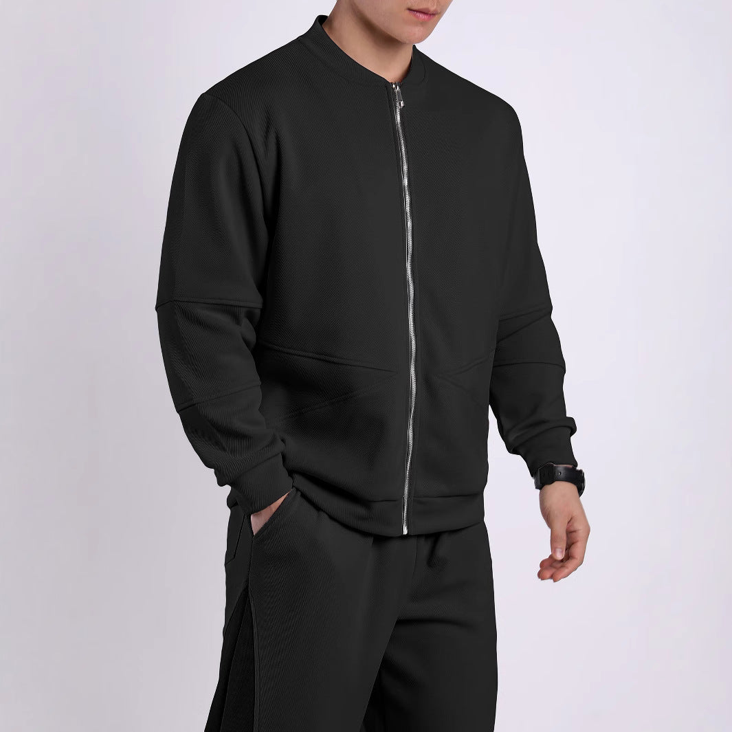 Herren Sportliche Trainingsjacke mit modernem Schnitt EB