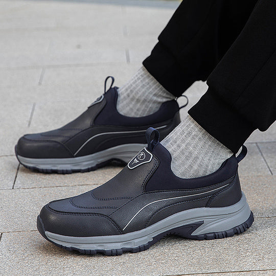 Damen leichte Slip-On Laufschuhe mit rutschfester Sohle EB