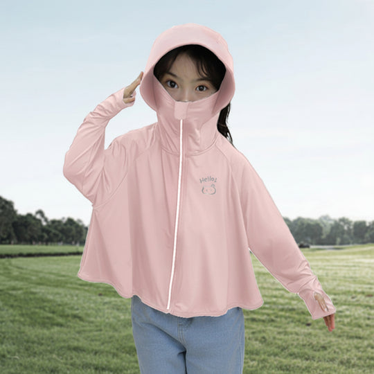 Damen UV-Schutzjacke mit Kapuze und atmungsaktivem Design EB